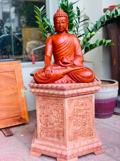 Tượng Phật Bổn Sư - Thích Ca Mâu Ni  Ngồi Thiền Cao 40cm