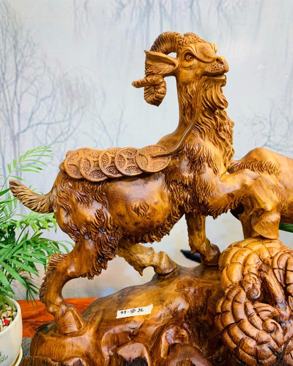 Tam Dương Khai Thái Ngọc Am Cao 48cm
