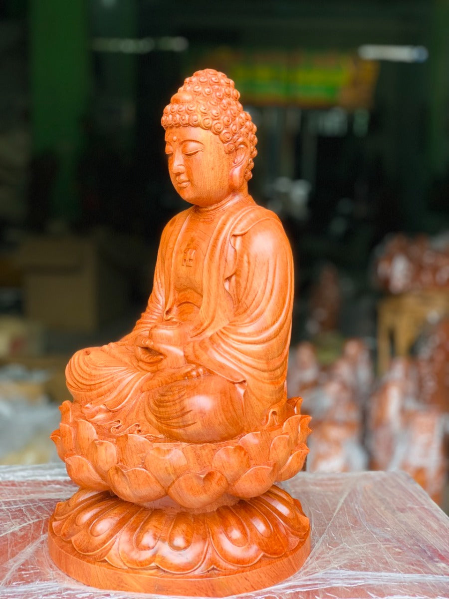 Phật Tổ - A Di Đà Tọa Đài Sen Cao 40