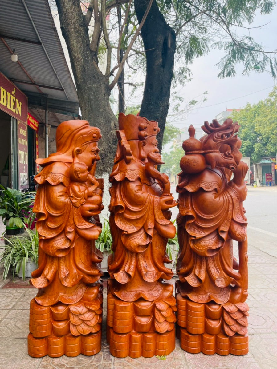 Tam đa Phúc Lộc Thọ Hàng Đẹp Cao 107