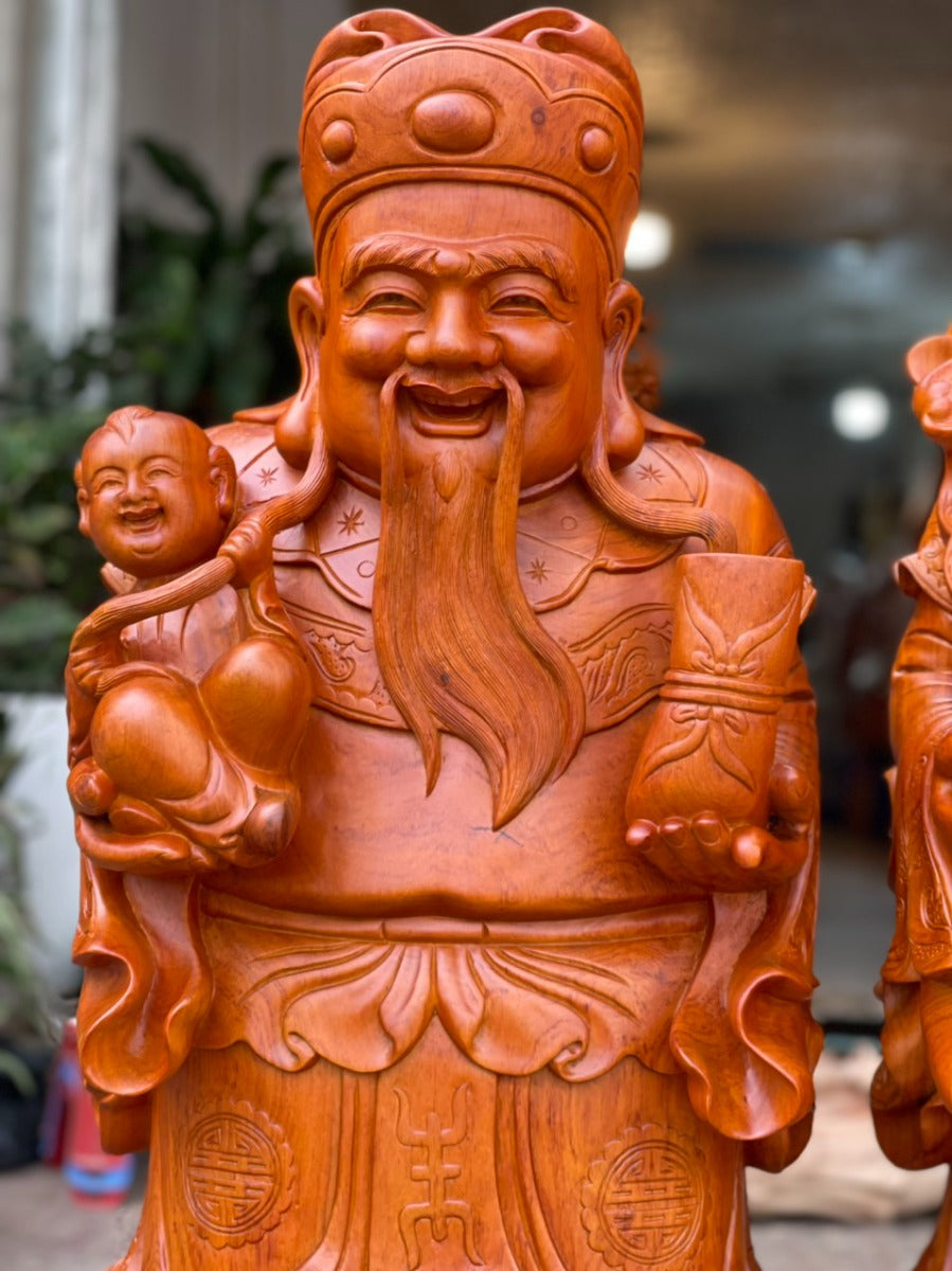 Tam đa Phúc Lộc Thọ Hàng Đẹp Cao 107