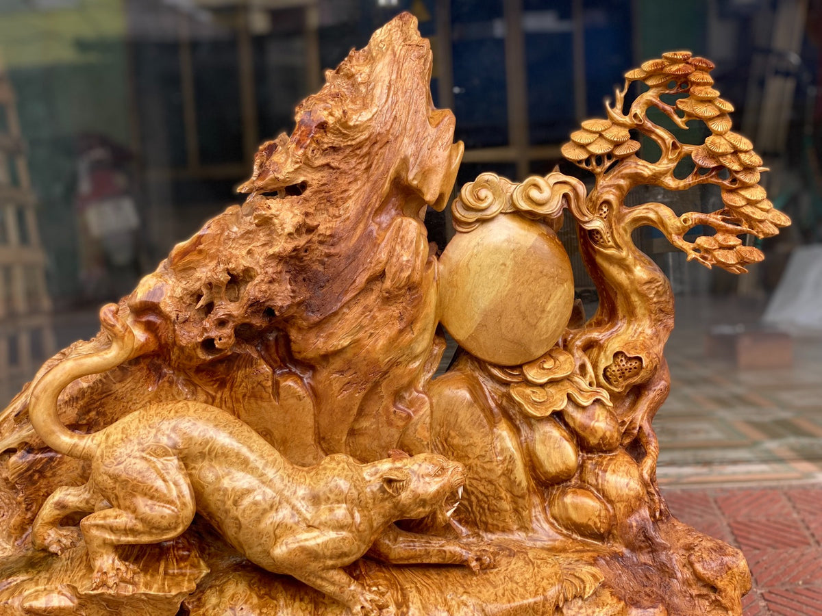 Tiểu Cảnh Báo Săn Mồi Gỗ Nu Kháo
