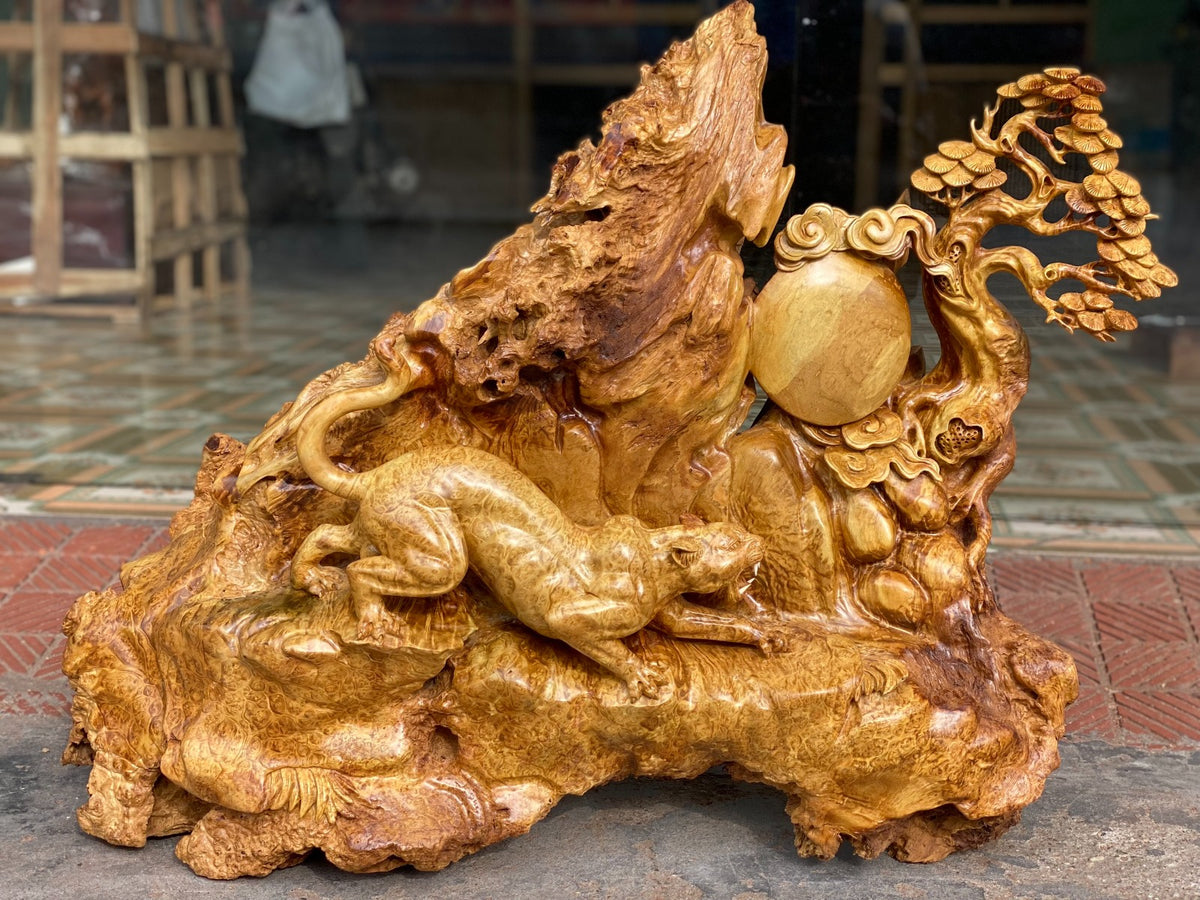 Tiểu Cảnh Báo Săn Mồi Gỗ Nu Kháo