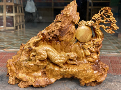 Tiểu Cảnh Báo Săn Mồi Gỗ Nu Kháo