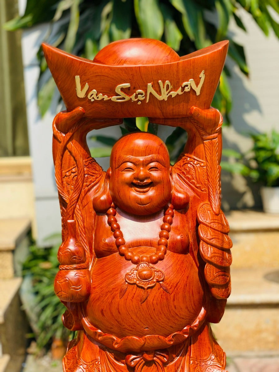 Phật Di Lặc Dâng Vàng Cao 80cm