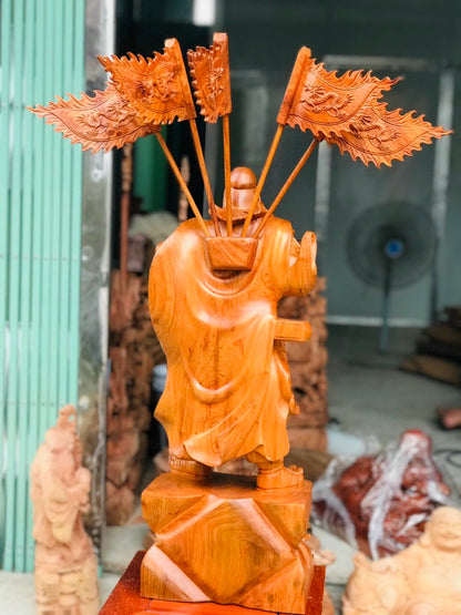 Quan Công - Quan Vân Trường Áo Bào Cao 70cm