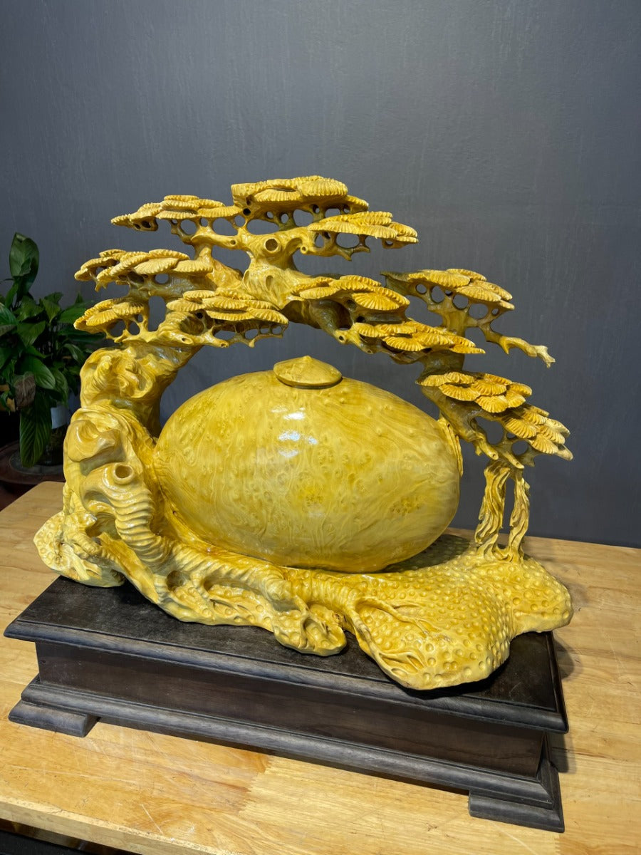 Chum Phú Quý Phong Thủy - Gỗ Nu Kháo Vàng Đẹp