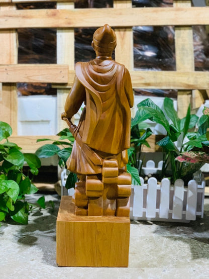 Tượng Trần Quốc Tuấn Hưng Đạo Đại Vương - Gỗ Bách Xanh