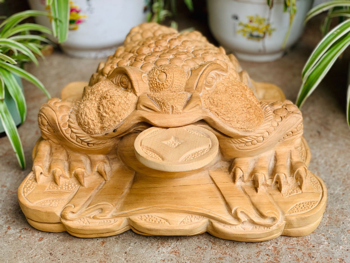 Tượng Cóc Thiềm Thừ Ngọc Am Ngang 38