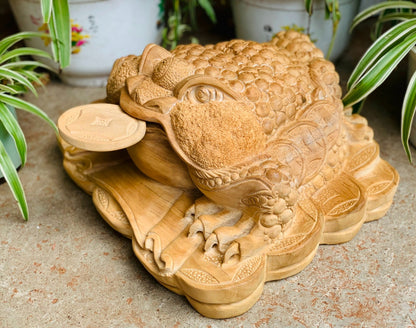Tượng Cóc Thiềm Thừ Ngọc Am Ngang 38