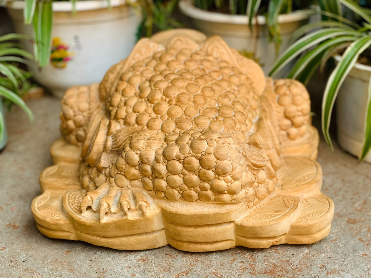 Tượng Cóc Thiềm Thừ Ngọc Am Ngang 38