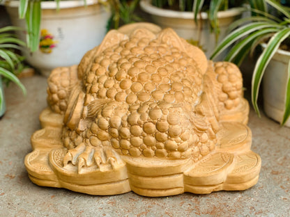 Tượng Cóc Thiềm Thừ Ngọc Am Ngang 38