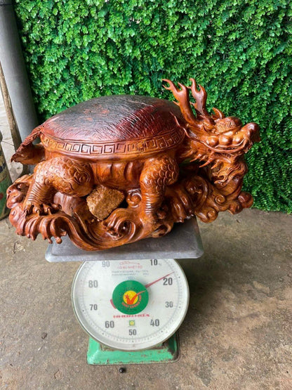 Tượng Long Quy - Rùa Hóa Rồng  58cm