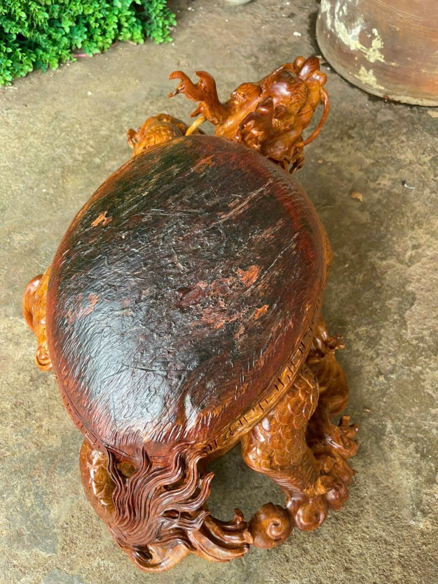 Tượng Long Quy - Rùa Hóa Rồng  58cm