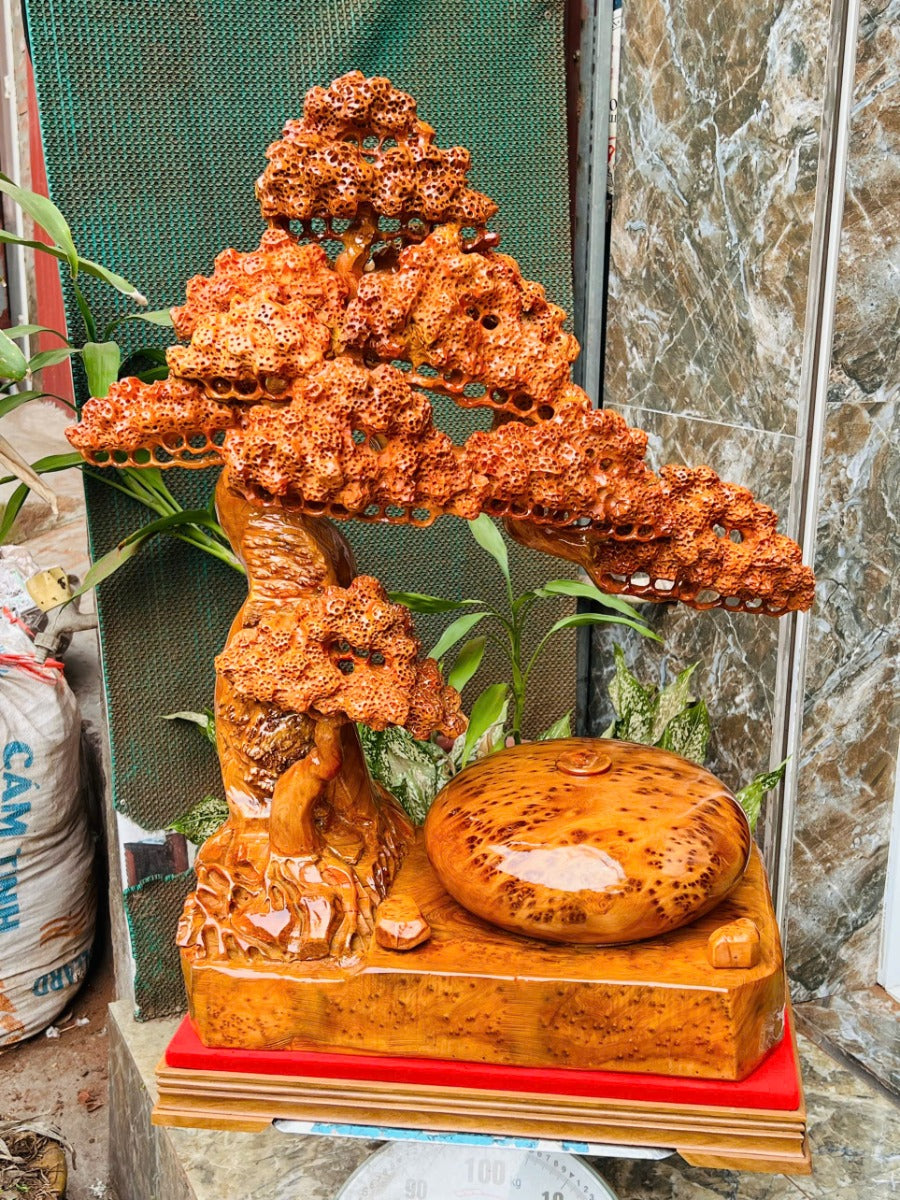 Tiểu Cảnh Bình Tùng Nu Ngọc Am - Hàng Kỹ Nét Cao 77