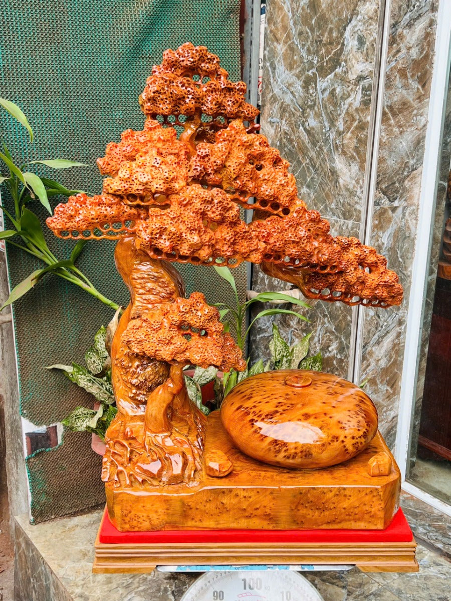 Tiểu Cảnh Bình Tùng Nu Ngọc Am - Hàng Kỹ Nét Cao 77