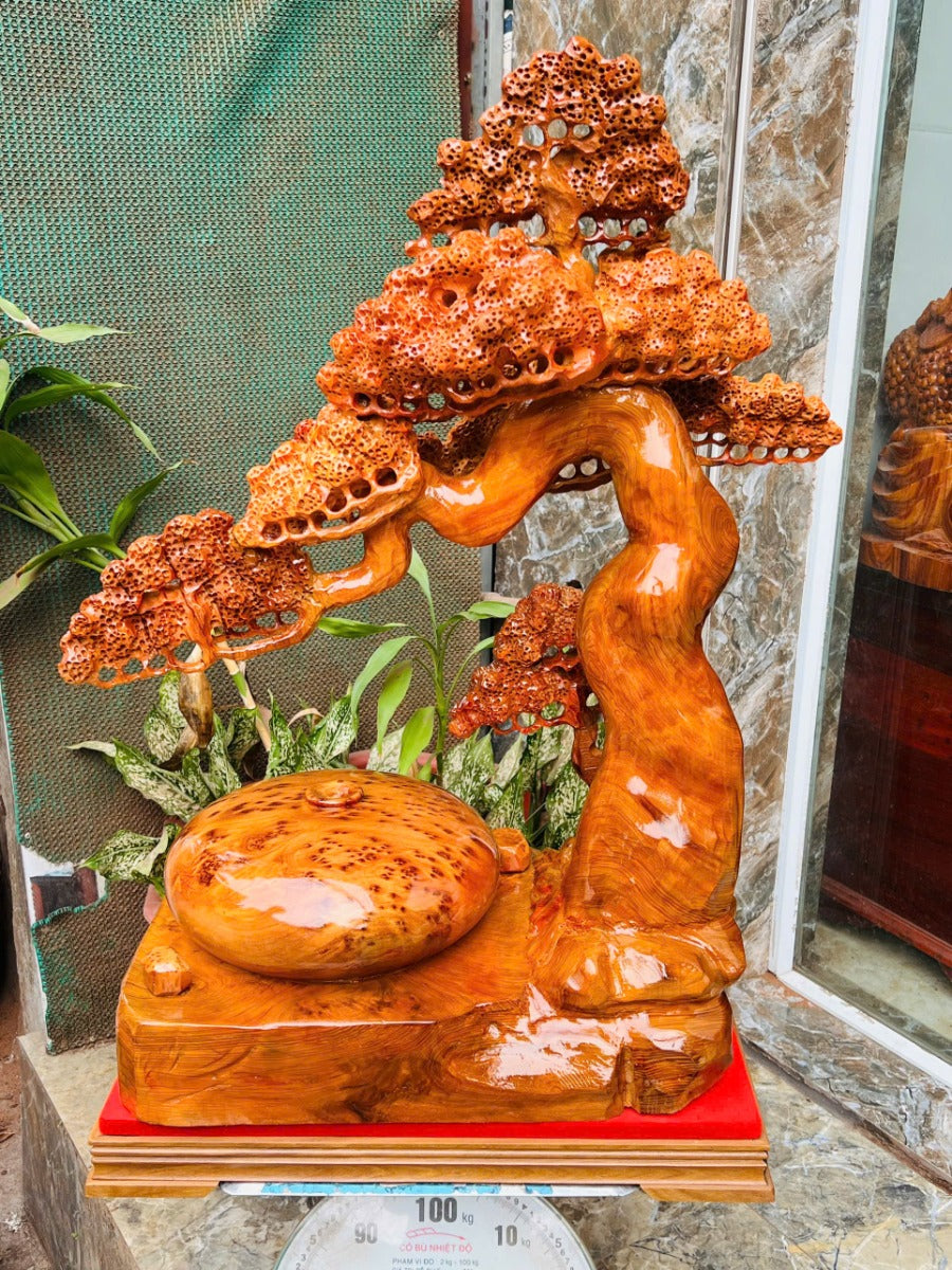 Tiểu Cảnh Bình Tùng Nu Ngọc Am - Hàng Kỹ Nét Cao 77