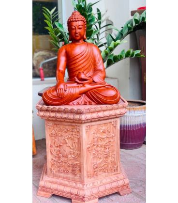 Tượng Phật Bổn Sư - Thích Ca Mâu Ni  Ngồi Thiền Cao 40cm