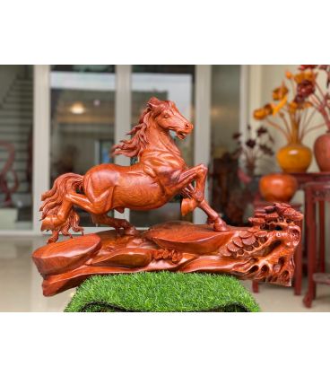 Tượng Linh Vật Ngựa - Nhất Mã Thong Dong 